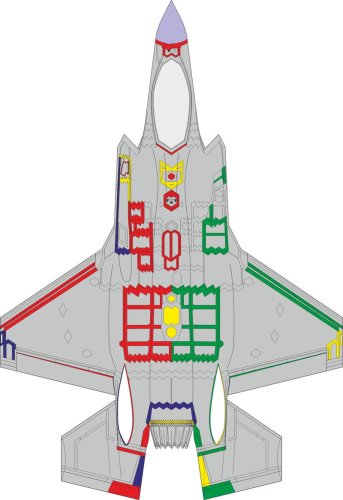 Go to product Eduard CX654 - 1:72 F-35A RAM panels early