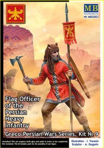 Master Box 32022 - 1:32 Greco-Persian War Series Flag Officer of The Persian Heavy Army