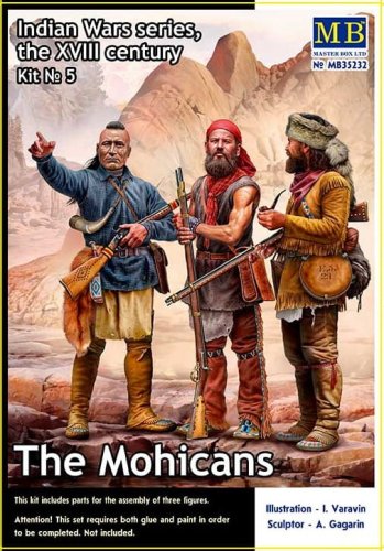 Go to product Master Box 35232 - 1:35 The Mohicans Indian Wars Series. No 5