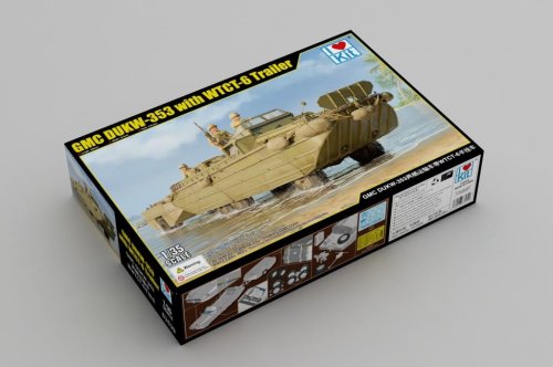 Go to product I Love Kit 63539 - 1:35 GMC DUKW-353 with WTCT-6 Trailer
