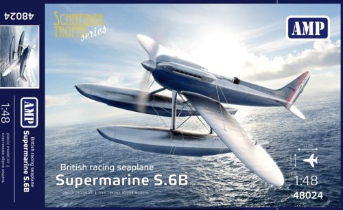 Go to product AMP 48024 - 1:48 Supermarine S.6B British Racing Seaplane