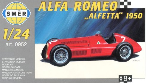 Go to product Smer 0952 - 1:24 Alfa Romeo Alfetta 1950