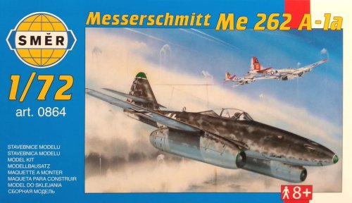 Go to product Smer 0864 - 1:72 Messerschmitt Me-262 A-1A