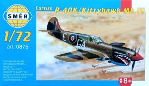 Smer 0875 - 1:72 Curtiss P-40K / Kittyhawk Mk.II
