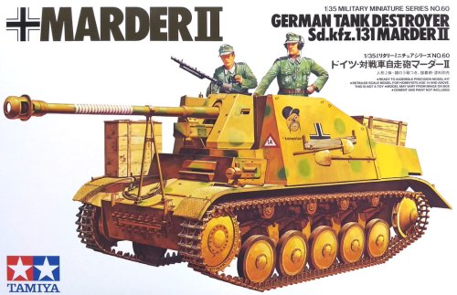 Go to product Tamiya 35060 - 1:35 Sd.Kfz.131 Marder II German Tank Destroyer