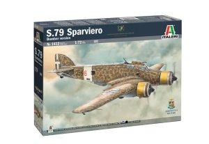 Italeri 1412 - 1:72 S.79 Sparviero Bomber Version