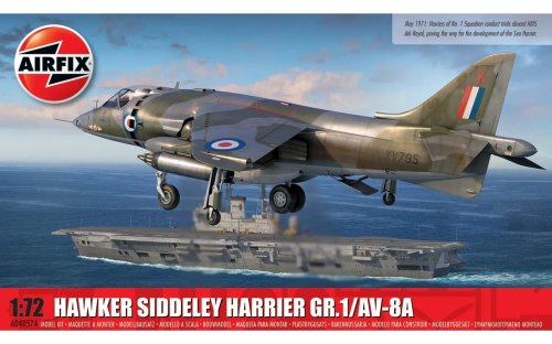 Go to product Airfix 04057A - 1:72 Hawker Siddeley Harrier GR.1 / AV-8A