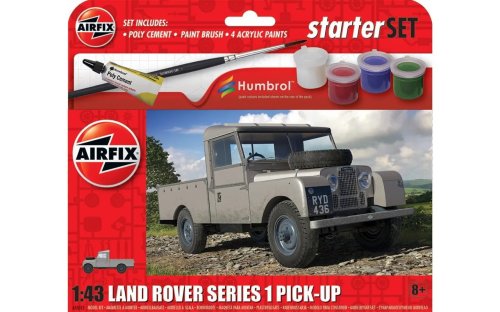 Go to product Airfix 55012 - 1:43 Land Rover Series 1 Pick-Up model set