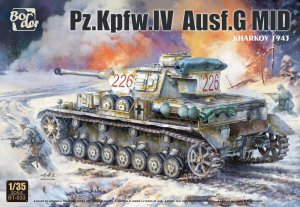 Border BT033 - 1:35 Pz.Kpfw.IV Ausf.G Mid - Kharkov 1943