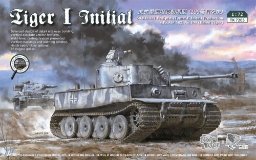 Go to product Border TK7205 - 1:72 Tiger I Initial Production
