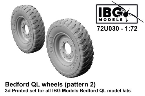 Go to product IBG 72U030 - 1:72 Bedford QL Wheels (Pattern 2) for all IBG Bedford QL Kits
