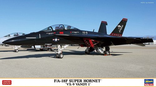 Go to product Hasegawa 02447 - 1:72 F/A-18F Super Hornet VX-9 Vandy 1