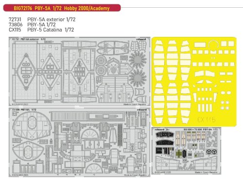 Go to product Eduard BIG72176 - 1:72 PBY-5A
