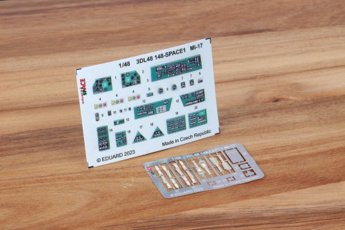 Go to product Eduard 3DL48148 - 1:48 Mi-17 Space 3D Decals + PE