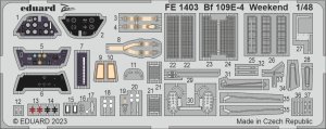 Eduard FE1403 - 1:48 Bf 109E-4 Weekend