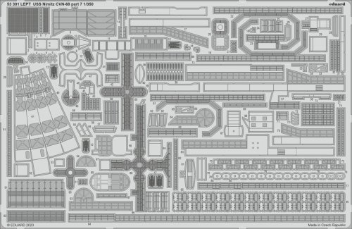 Go to product Eduard 53301 - 1:350 USS Nimitz CVN-68 part 7