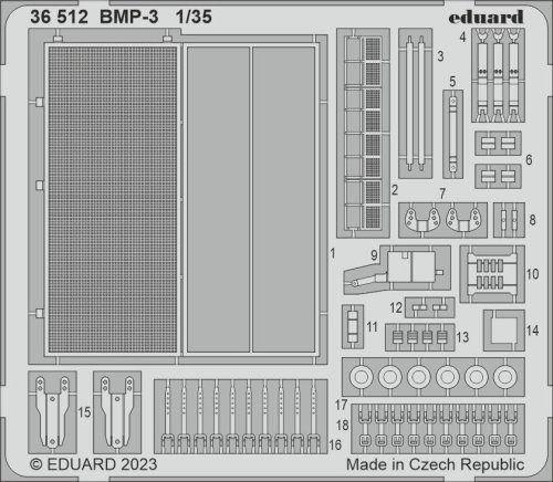 Go to product Eduard 36512 - 1:35 BMP-3