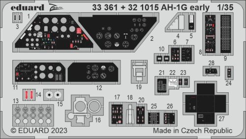 Go to product Eduard 33361 - 1:35 AH-1G early