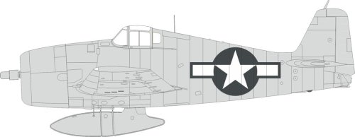 Go to product Eduard EX996 - 1:48 F6F-3 US national insignia