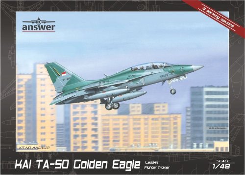 Go to product Answer AA48022 - 1:48 KAI TA-50 Golden Eagle - Lead-In Fighter Trainer
