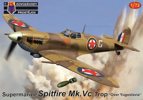 Go to product Kopro 0418 - 1:72 Supermarine Spitfire Mk. Vc Trop Over Yugoslavia