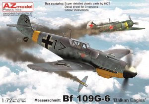 AZ Models 7864 - 1:72 Messerschmitt Bf 109G-6 Balkan Eagles