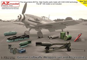 AZ Models 7860 - 1:72 German Luftwaffe Weapons set and Accessories