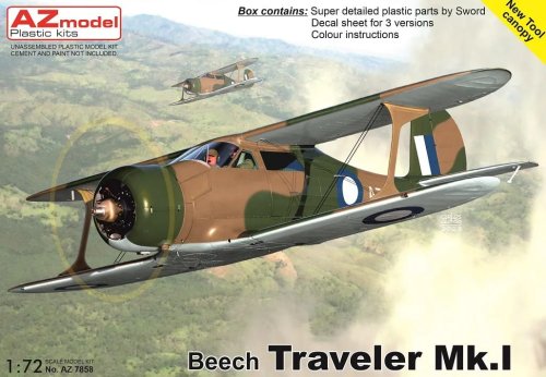 Go to product AZ Models 7858 - 1:72 Beech Traveler Mk.I