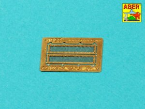 Aber 72A22 - 1:72 Photoetched grilles for Pz.Kpfw. III & StuG III tanks