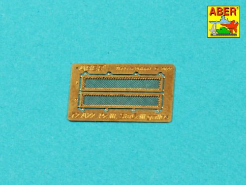 Go to product Aber 72A22 - 1:72 Photoetched grilles for Pz.Kpfw. III & StuG III tanks