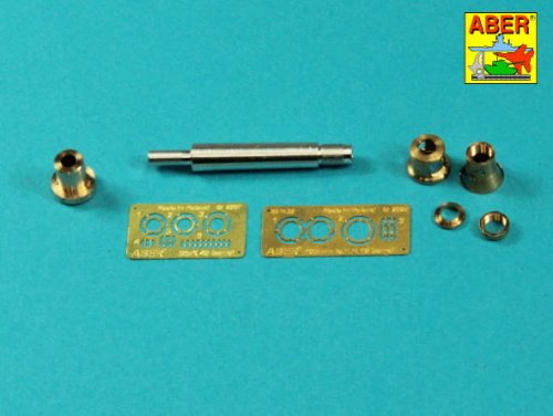 Go to product Aber 35L-341 - 1:35 10,5 cm L/28 metal howitzer barrel for StuH 42 Ausf.G early type self propelled gun