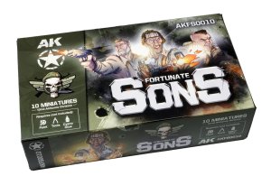 AK Interactive FS0010 - 28 mm Fortunate Sons - 101st Airborne Division