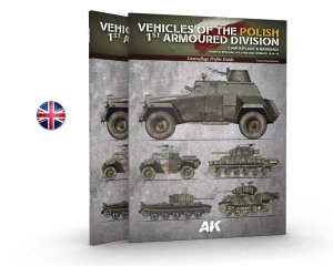 AK Interactive 130010 - Vehicles of the Polish 1st Armoured Division - Camouflage Profile Guide