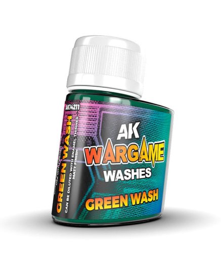 Go to product AK Interactive 14211 - Wargame Green Wash 35 ml