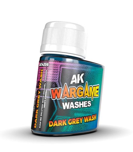 Go to product AK Interactive 14208 - Wargame Dark Grey Wash 35 ml