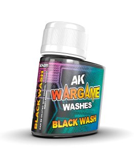AK Interactive 14201 - Wargame Black Wash 35 ml