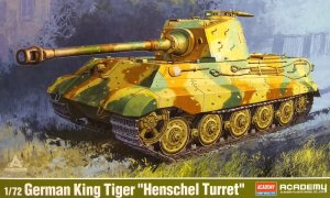 Academy 13423 - 1:72 German King Tiger Porsche Turret