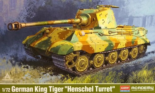Go to product Academy 13423 - 1:72 German King Tiger Porsche Turret