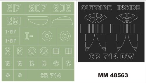 Go to product Montex MM48563 - 1:48 Caudron CR.714