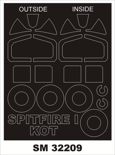 Go to product Montex SM32209 - 1:32 Spitfire I