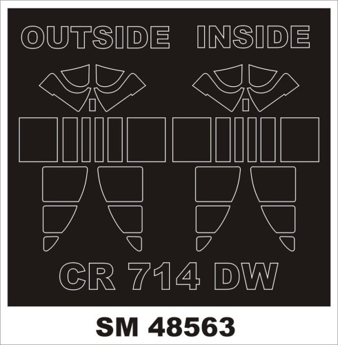 Go to product Montex SM48563 - 1:48 Caudron CR.714