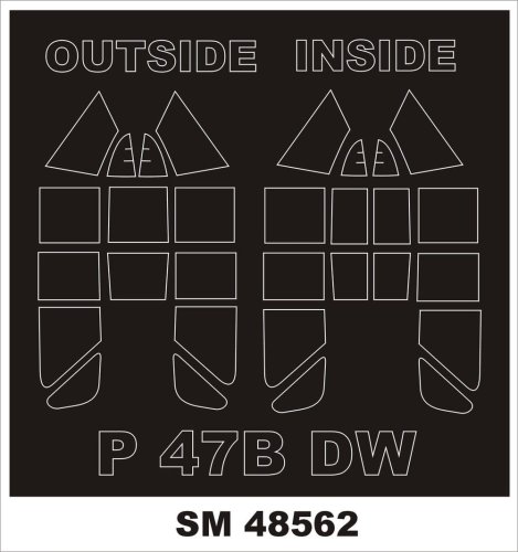 Go to product Montex SM48562 - 1:48 P-47B