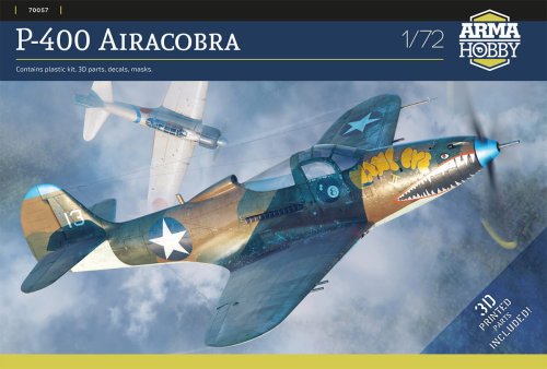 Go to product Arma Hobby 70057 - 1:72 P-400 Airacobra