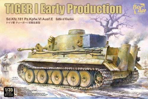 Go to product Border Model BT034 - 1:35 Tiger I Early Production Battle of Kharkov