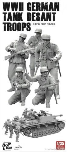 Go to product Border Model BR005 - 1:35 WWII German Tank Troops