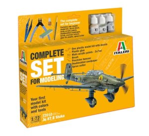 Italeri 72010 - 1:72 Ju 87 B Stuka Complete Set