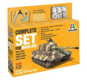 Italeri 72005 - 1:72 Sd.Kfz. 182 King Tiger Complete Set