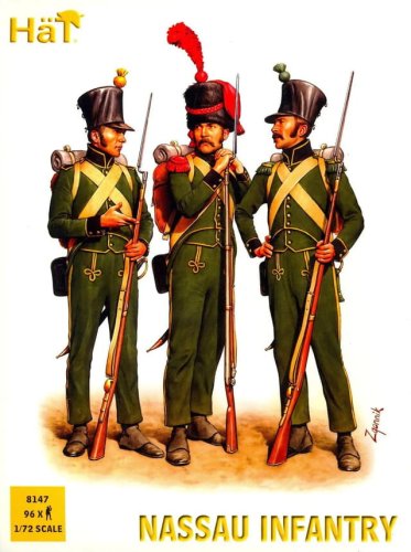 Go to product HAT 8147 - 1:72 Waterloo Nassau Infantry