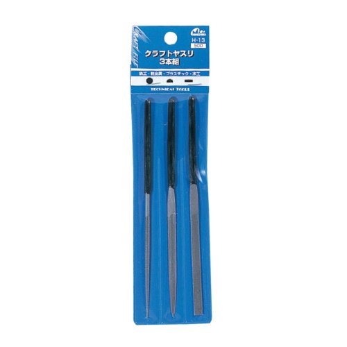 Go to product Mineshima H-13 - Set of 3 fine files in different shapes.