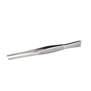 Mineshima F-2 - Straight tweezers with serrated tip